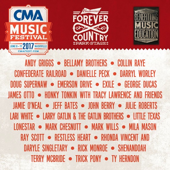 CMA Music Festival - Saturday at Nissan Stadium