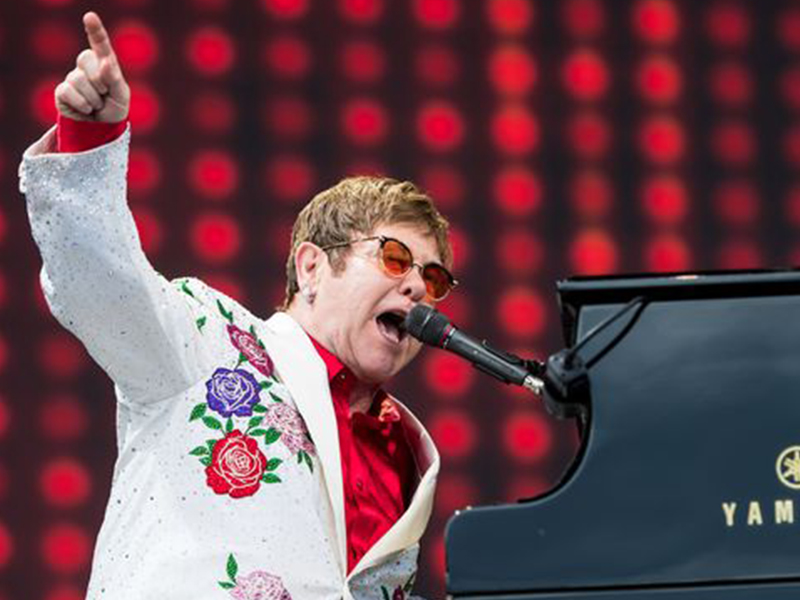 Elton John at Nissan Stadium