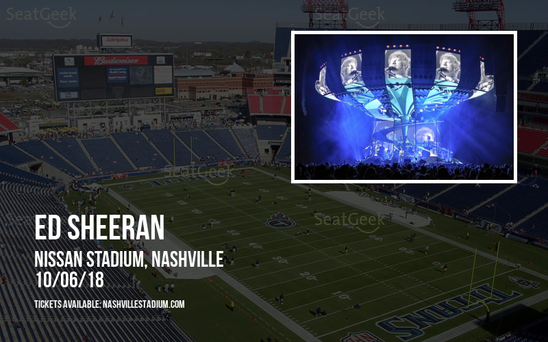 Ed Sheeran at Nissan Stadium