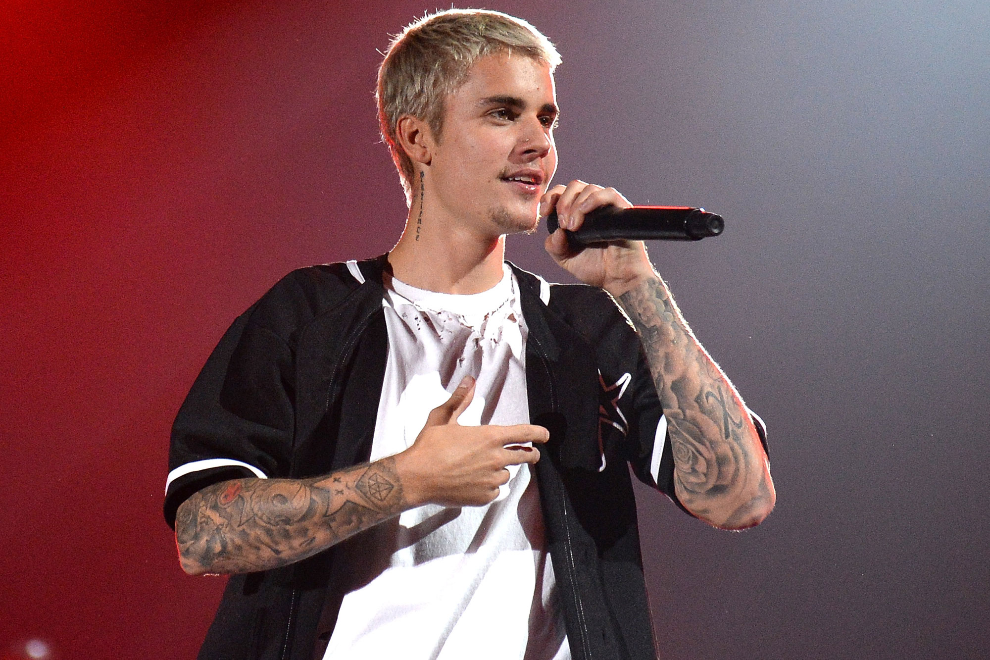 Justin Bieber at Nissan Stadium