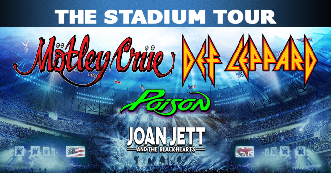 The Stadium Tour: Motley Crue, Def Leppard, Poison & Joan Jett and The Blackhearts at Nissan Stadium