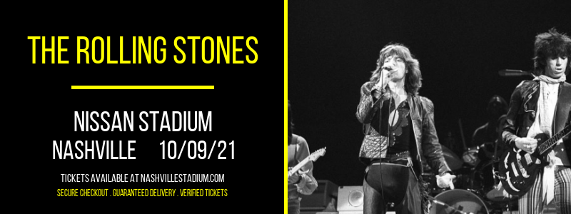 The Rolling Stones at Nissan Stadium tickets The Rolling Stones at Nissan Stadium