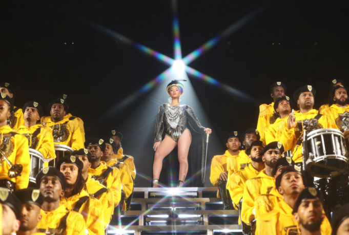 Beyonce at Nissan Stadium
