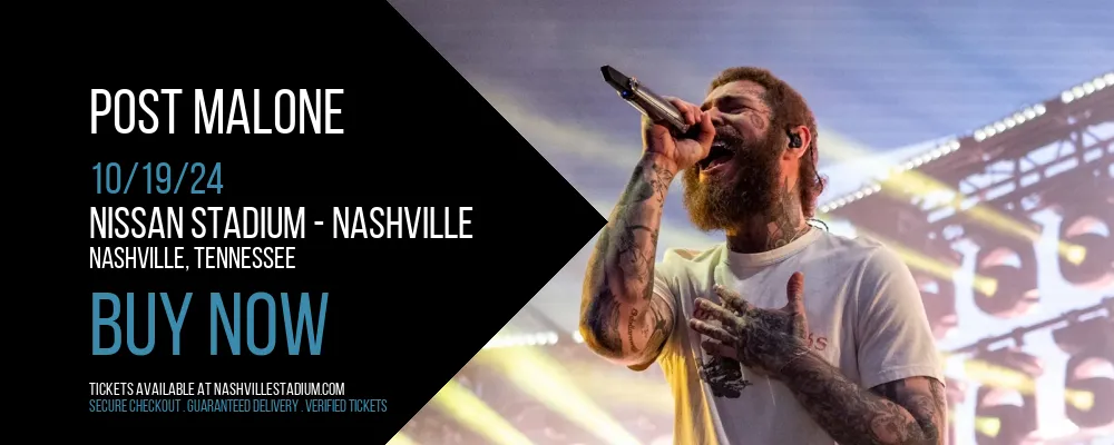 Post Malone at Nissan Stadium